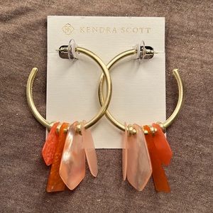 Kendra Scott Gaby Statement Earrings in Gold